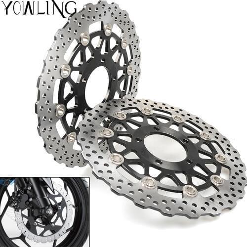One pair Motorcycle Front Floating Brake Disc Rotor For KAWASAKI Z 800/ABS Z800 Z800ABS Z 800 ABS Z800E-ABS 2013 2014 2015