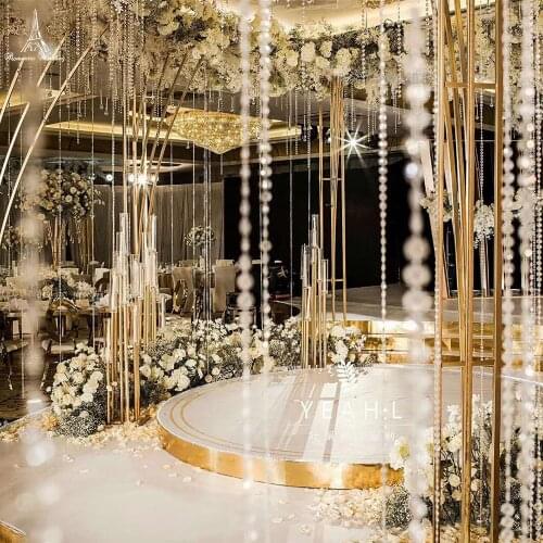 Romantic wedding Decorative Wedding Candlesticks