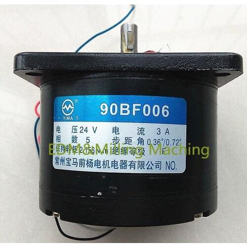 EDM Drilling Machine 90BF006 Stepper Motor 24V 3A Five-phase Ten Beats 6 Lines