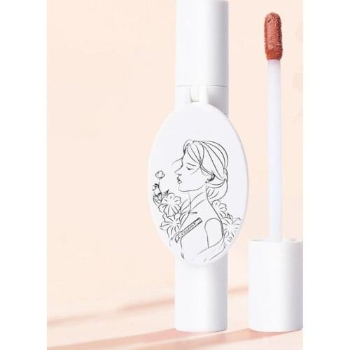 3g Long Lasting Matte Lip Gloss Moisturizing Silky Plump Glaze Liquid Lipstick Makeup Tool maquiagem