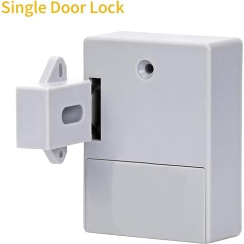 Smart Sensor Cabinet Lock Adhesive Hidden Drawer Lock Shoe Cabinet Wardrobe Bathroom Inductive Digital Lock