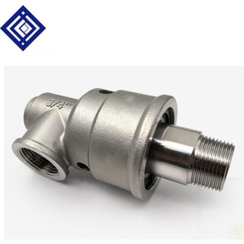 360 Degree 304 Stainless Steel One/Two Way High Speed/Pressure Versatile Rotary Joint SHGS