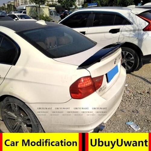 General Purpose Car Styling ABS Material and Surface Carbon Fiber Rear Spoiler for BMW E90 2005-2011 Universal Car Spoiler