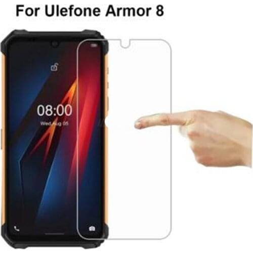 3-1Pcs Tempered Glass For Ulefone Armor 8 Glass Screen Protector Glass On The For Ulefone Armor 6 6E Protective Glass Phone Film