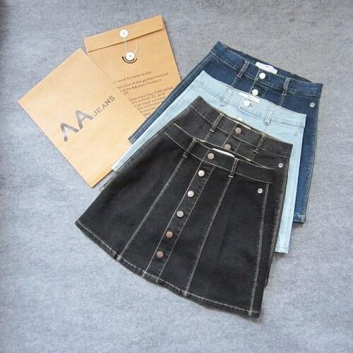 Zeongro Denim Pencil Skirts