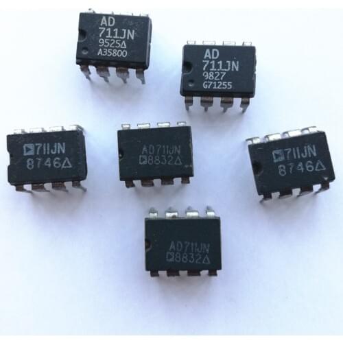 2 piece AD711JN ad711 op amp Genuine op amps, second-hand op amps are not new