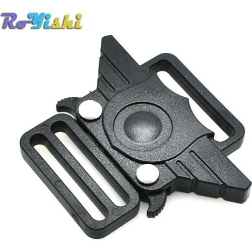 2pcs/pack 1" Webbing Plastic Detach Buckle for Outdoor Sports Bags Students Bags Luggage