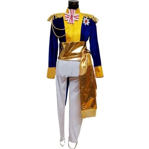 2020 Versailles rose(Lady Oscar) High-grade Court Costume Blue Cosplay Costume New Design