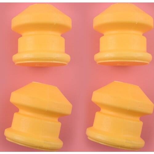 4pcs/Set Car Yellow Front Suspension Jounce Bumper Spring Fit for Hummer H3 H3T 2009 2010 15783030 Polyurethane Accessories