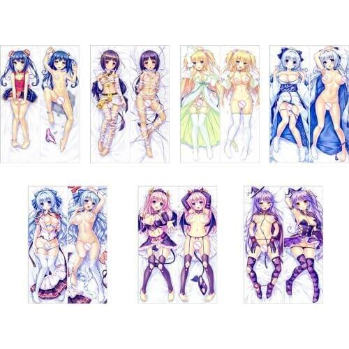 Anime Game Sexy Hugging Body Pillow Case Pet Pillowcase Cover Covers Decorative Pillows Modified 2way Tricot