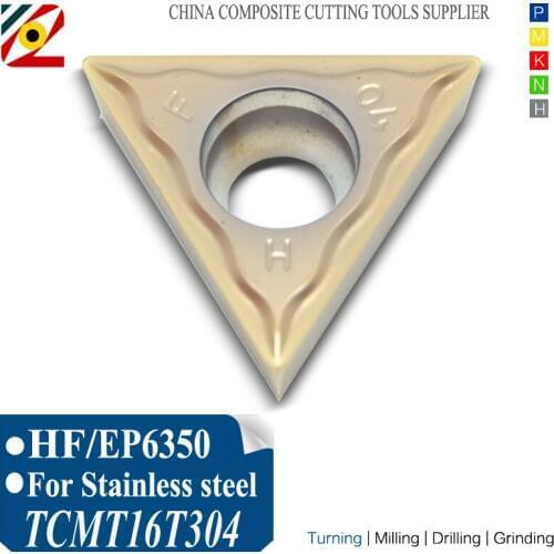 EDGEV CNC Carbide Inserts TCMT16T304 TCMT16T308 TCMT3251Boring Internal Turning Tools Tungsten Blade Machining Stainless Steel