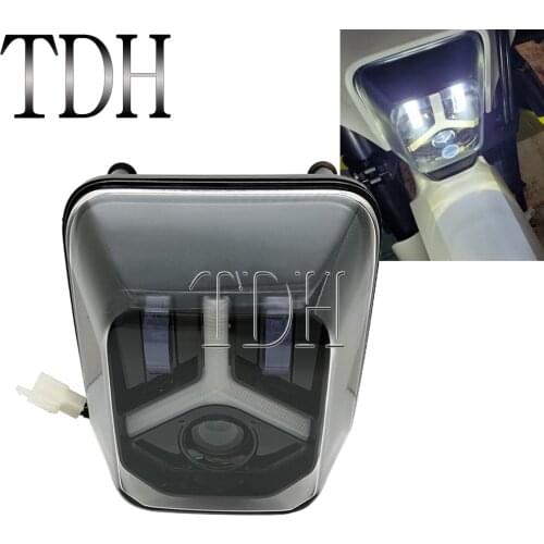 LED Motorcycle Headlight Head Light Lamp Assembly White DRL Dual Sport For TE FE 250/350/450/501/150/250/300/250i/300i