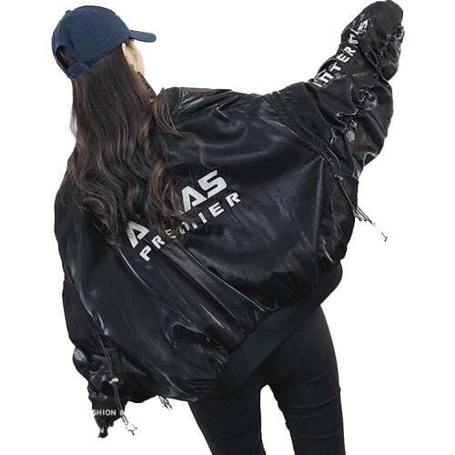 HWLZLTZHT Women's Bomber Jackets