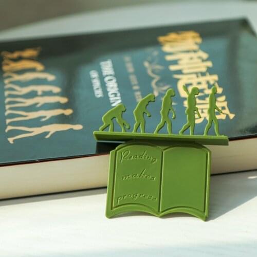 Creative Bookmark Cute Cartoon Bookmark PVC Material Students Teacher Page Holder Stationery Supplies Childrens Gift Bookmark