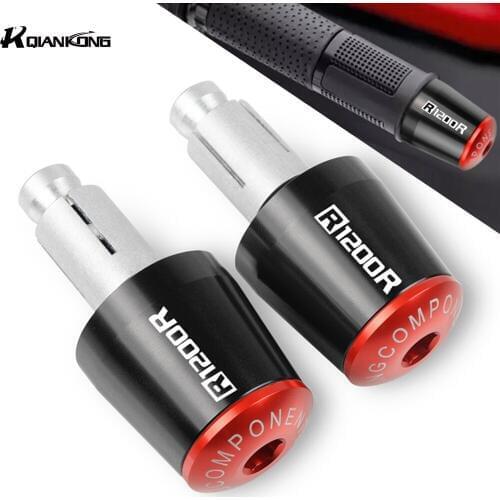 CNC Motorcycle Handle Hand Bar Ends Handlebar Grips End For BMW R1200R 2006 2007 2008 2011 2012 2013 2014 2015 2016 2017 2018 19