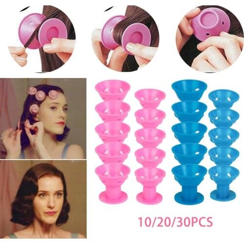 New Magic Hair Care Rollers for Curler Sleeping No Heat Soft Rubber Silicone Hair Curler Twist Hair Styling DIY Tool Hair Styler