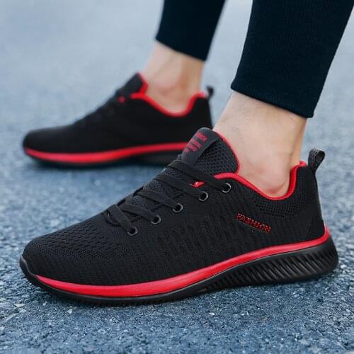New Casual Mens Sneakers Breathable Mesh Womens Sports Shoes Fashion Running Footwear Comfortable Jogging Training Zapatos