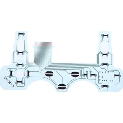 SA1Q43-A Circuit Board PCB Conductive Film Keypad Flex Ribbon Cable For PS2 H Controller 2 Accessories
