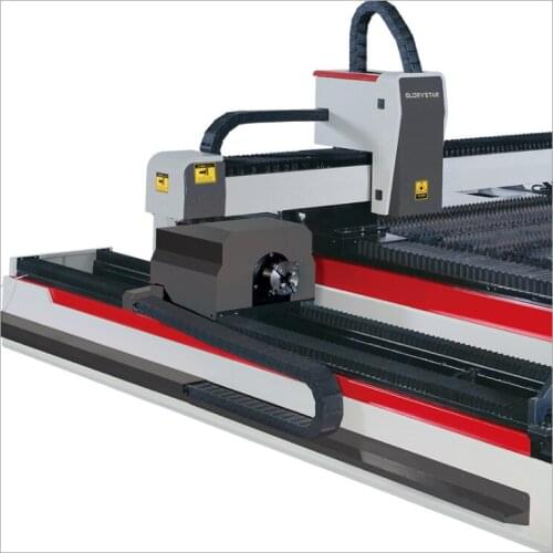 1530 1000W Metal Tube And Plate Fiber Laser Cutting Machine With 6m Rotary For Metal Plate Metal Tube Cutting