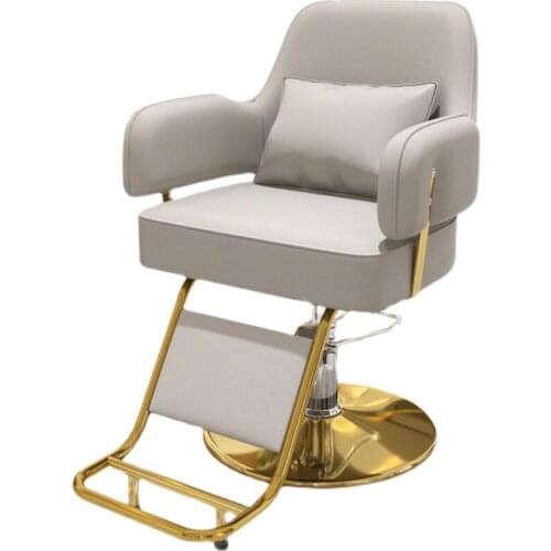 Salon Chair Barber Shop for Hair Salon Beauty High-End Hair Cutting Stool Lifting Revolving Thickened
