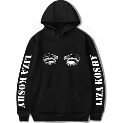 WAWNI Liza Koshy Cotton Polyester Hoodie Hot Sweatshirt Cosplay Hoodies Harajuku Sweatshirt Wtreetwear Casual Hoodies Tops 2021