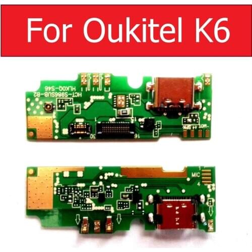 Usb Charger Jack Prot Board For Oukitel K6 Chargring Plug Dock Board Replacement Accessories Parts Repair