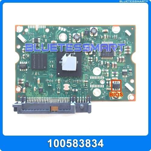 Hard drive parts PCB logic board printed circuit board 100583834 for Seagate 3.5 SAS server hdd data recovery repair
