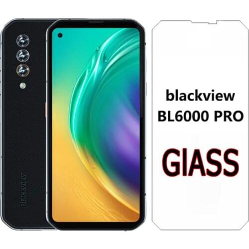 For Blackview BL6000 Pro Glass Front Screen Protector Film On Blackview BL6000Pro 5G HD Tempered Glass Phone Protective Cover