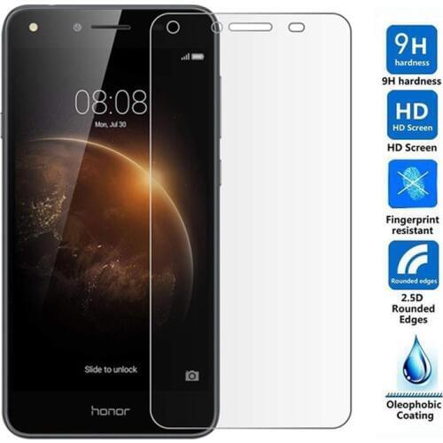 9H 2.5D Tempered Glass For Huawei Honor 4A 4C Pro 5X GR5 GR3 5C 6C 6X 8 LITE 8lite Honor 8A Protective Film Screen Protector