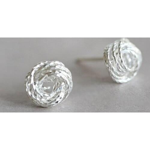 REETI 925 sterling silver wire Stud Earrings for Women Elegant Wedding Jewelry pendientes mujer moda 2019 Brincos