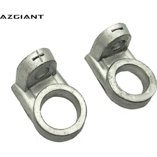 1pc Car battery L-type lead clip thickened pure lead welding pile head terminal positive negative