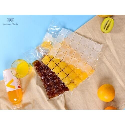 10pcs/pack Disposable Ice-making Bags Mold Ice Mould Ice Tray Summer DIY Drinking Tool Ice cream mould