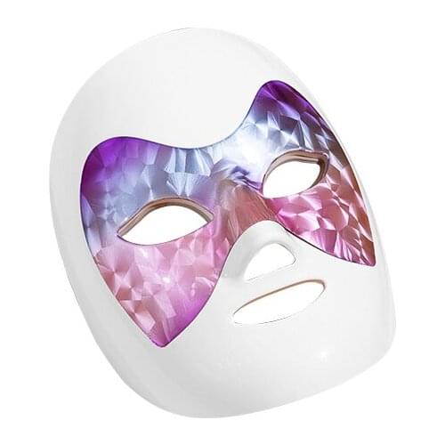 2020 Hot Sale Led Facial Mask 7 Colors Led Korean Photon Therapy Face Mask Machine Light Therapy Acne Mask Neck Beauty Led Mask