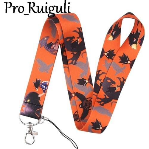 30pcs My Hero Academia Classical Style Lanyard For keys The 90s Phone Working Badge Holder Neck Straps With Phone Hang webbings