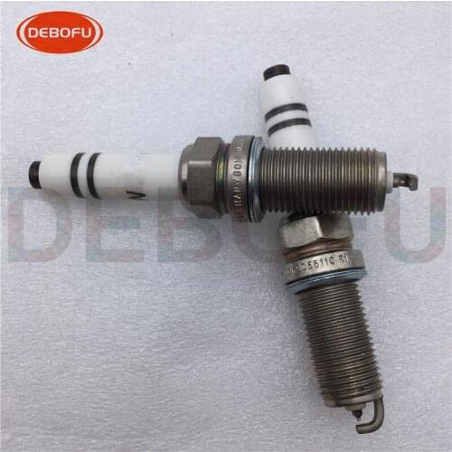 6pcs/lot New Spark Plug 06K905611C For Audi A3 A6 TT Quattro S3 2015-2016 1.8L 2.0L Car Power Plugs Nozzle Spark 0241245673 OEM