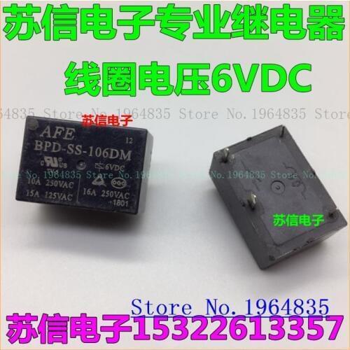 BPD-SS-106DM 16A 4 6VDC HF7520 HM808F