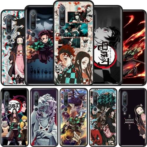 Demon Slayer Kimetsu No Yaiba Phone Case for Xiaomi Mi Poco X3 NFC M3 F1 10T 9T 11 Pro Note 10 CC9 A2 CC9E 9 SE 8 Lite 5G Cover