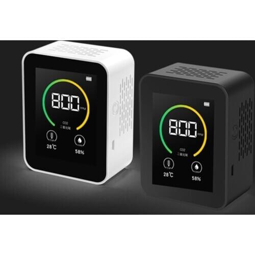 CO2 Detector Carbon Dioxide Concentration Temperature Humidity Detection Meter E5BE