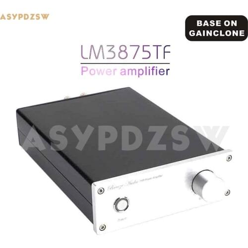Finished LM3875TF Stereo power amplifier Base on GAINCLONE With speaker protection