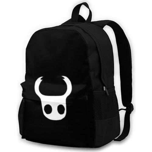 Hollow Knight Backpacks Durable Sweet Polyester Backpack Daily Unisex Bags