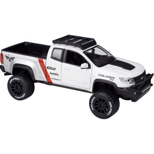 Maisto 1:27 2017 Chevrolet Colorado ZR2 Static Die Cast Vehicles Sports Car Model Boy Toys Collection Free Shipping
