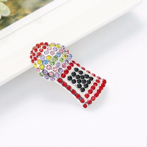 Rhinestone Buttons diamond 45*21mm Free shipping colorful gumball machine handmade DIY craft Accessories 50PCS/Lot(BTN-5416)