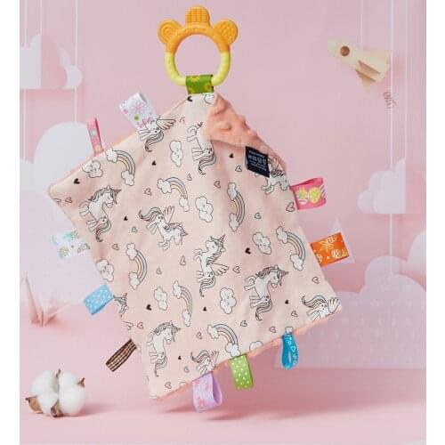 Soothing Towel For Infants 0-1 Year Old Newborn Sleeping Artifact Plush Baby Soothing Hand Puppet Toy