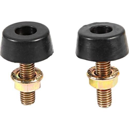 1 Pair Engine Bonnets Bonnet Adjuster Bump Stop Fit for Nissan Patrol GQ for Ford Maverick BSANS1GP-1 62840-H8500 Hood Pins