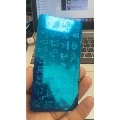 Stamping Plates Professional Nail Stamping Plates - Design #31 (Animal Prints, Spots, Stripes, Snake Skin) 6X12 Stamping Plate