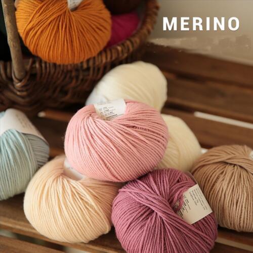 10 Pcs / Lot 100% merino wool yarn hand knitting baby Kids scarves socks soft thick yarn for knitting cashmere threads hand knit