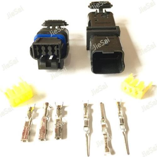 3 Pin 211PL032S0049 211PC032S0049 Female Male Automotive Connector FCI Connector For PSA Peugeot Citroen Headlight Gearbox Plug