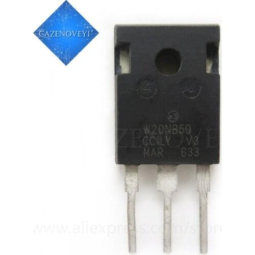 5pcs/lot STW20NB50 W20NB50 20NB50 TO-247 20A 500V In Stock
