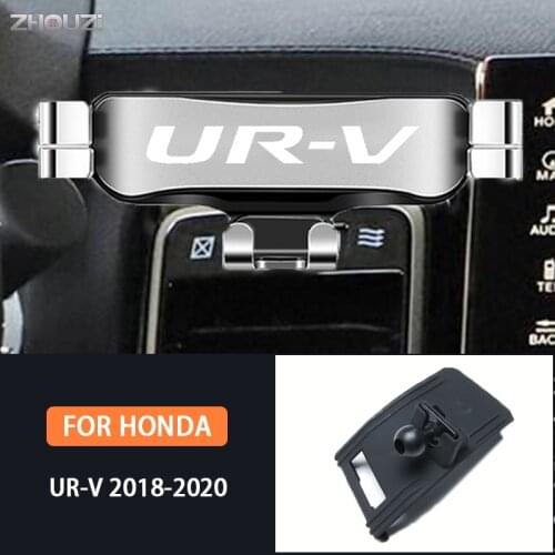 Car Mobile Phone Holder Air Vent Mounts GPS Stand Gravity Navigation Bracket For Honda URV UR-V 2018 2019 2020 Car Accessories
