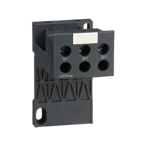 LAD7B106C LAD7B106 Adapter terminal block, TeSys LRD, for separate mounting of LRD01-D35 LR3D01-D35